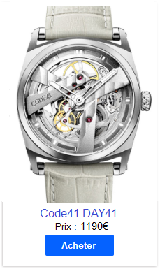 Acheter best sale montre code41